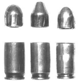 Pistol Makarov 9 mm - Ammunition Comparison
